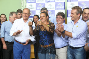 O governador do estado de São Paulo, entrega fábrica de laticínios para produtores rurais. Data: 14/01/2017. Local: Dracena/SP. Foto: Gilberto Marques/A2img